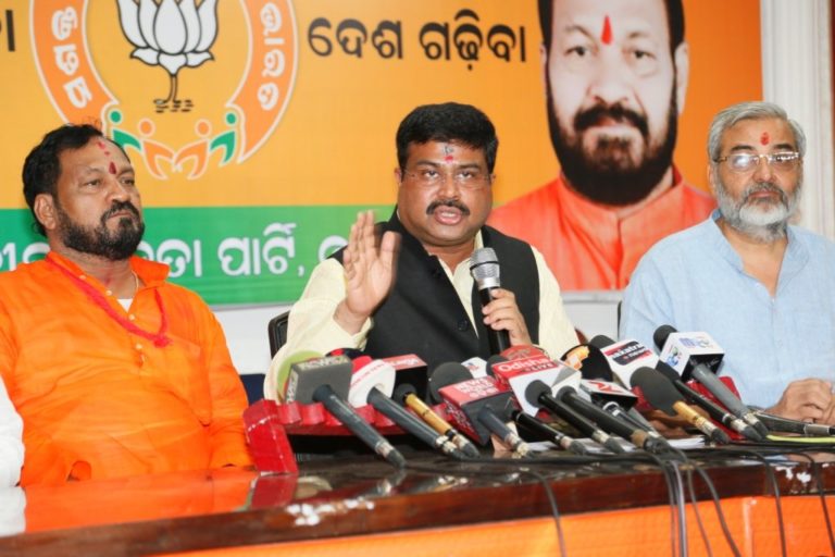 Pradhan evades question on Rohingyas’ citizenship row, asks scribe to sit down