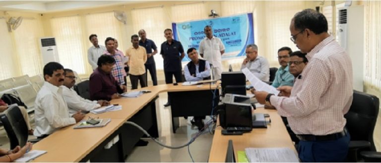 Promotion Adalat in Odisha settles 616 disputes in a single day