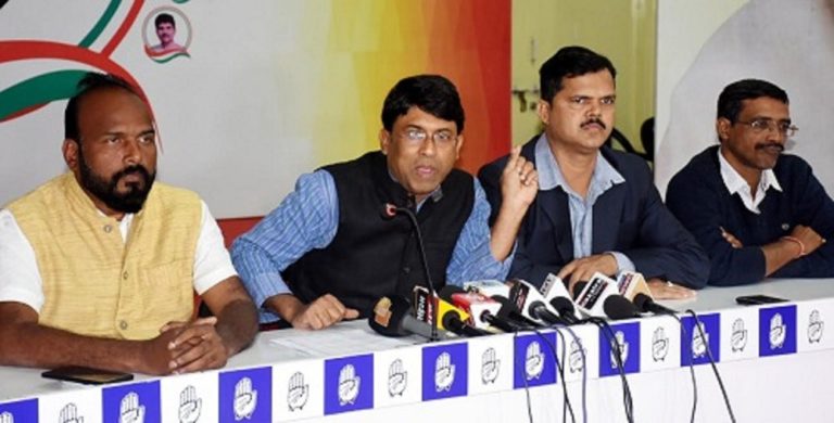 Will the award bragging netas take responsibility for poor NCRB records, Cong asks BJD