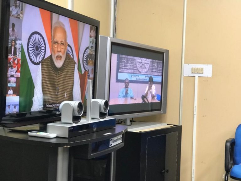 Modi meets editors of Sambad, Dharitri & Samaj from Odisha