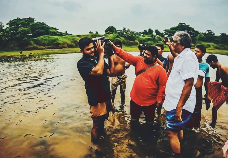 13th century ancient temple remains found in Odisha’s Bhargavi river bed.
