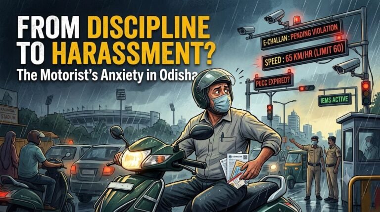 When Compliance Becomes Punishment: The Motorist’s Anxiety in Odisha